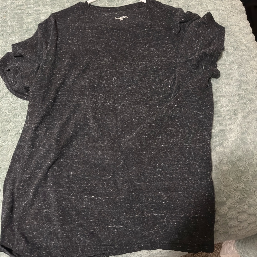 Goodfellow & Co Men’s XXL Slim Fit Black & Gray Heather T-Shirt